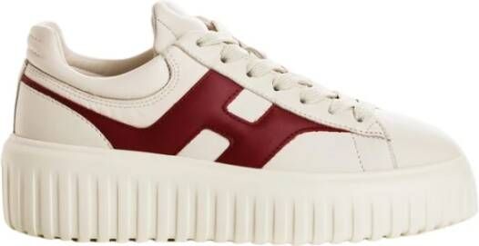 Hogan Gestreepte mand sneakers White Dames