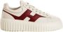 Hogan Gestreepte mand sneakers White Dames - Thumbnail 1