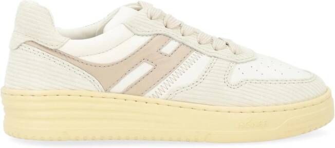 Hogan Geveterde Sneaker White Dames