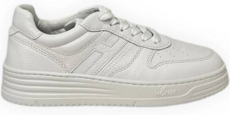 Hogan Geveterde Sneakers White Dames