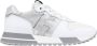 Hogan Glitter Stof Veters Dames Sneakers White Dames - Thumbnail 1