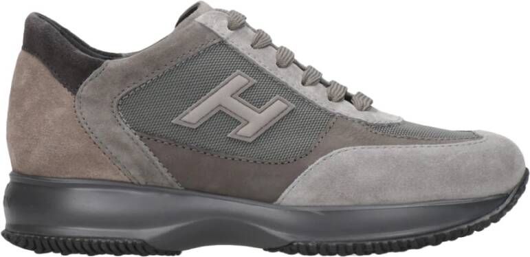 Hogan Grijze Interactieve Sneakers Gray Heren