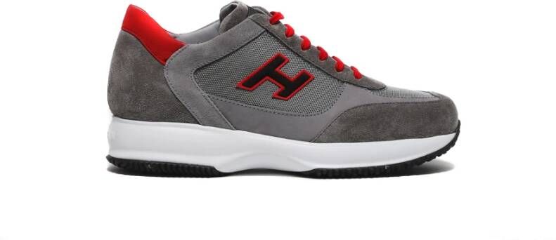 Hogan Grijze Interactieve Sneakers voor Mannen Gray Heren