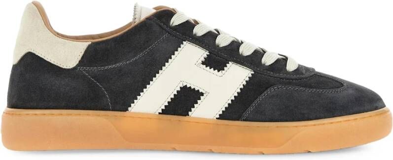 Hogan Grijze Retro Stijl Sneakers Gray Heren