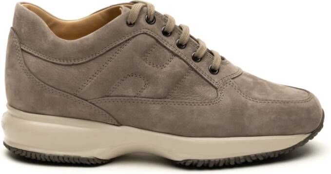 Hogan Grijze Sneakers Calzature Gray Dames