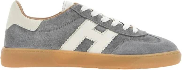 Hogan Grijze Sneakers met Memory Foam Binnenzool Gray Heren