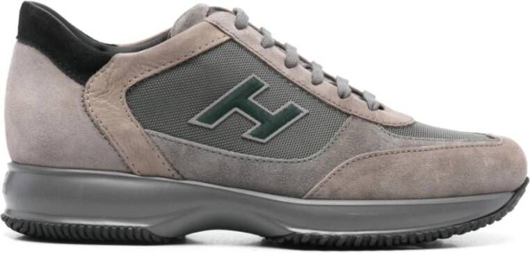 Hogan Grijze Sneakers voor Mannen Gray Heren