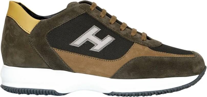 Hogan Groene Interactieve Sneakers voor Mannen Green Heren