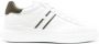 Hogan Groene Leren Platte Schoenen Memory Foam White Heren - Thumbnail 1