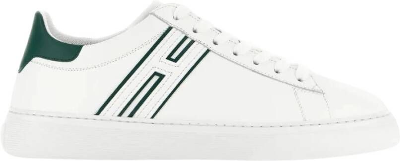 Hogan Witte sneakers met een vintage uitstraling en eigentijdse vorm White Heren