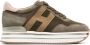 Hogan Groene Sneakers met H222 Design Green Dames - Thumbnail 1