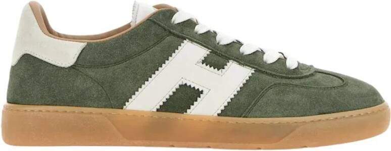 Hogan Groene Sneakers met Memory Foam Binnenzool Green Heren