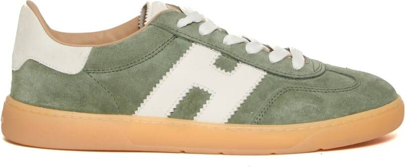 Hogan Groene Sneakers Ss25 Stijlvolle Herenschoenen Green Heren