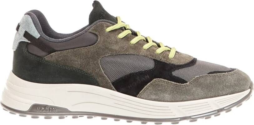 Hogan Groene Sneakers Stijlvol Modern Comfortabel Green Heren