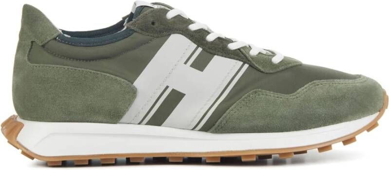 Hogan Groene Lage Sneakers Hxm6010Eg01 Green Heren