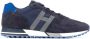 Hogan H383 Sneakers Blauw Heren - Thumbnail 1