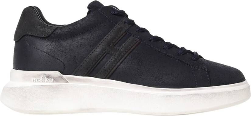 Represent Zwart & Wit Lage Top Sneakers Black Heren