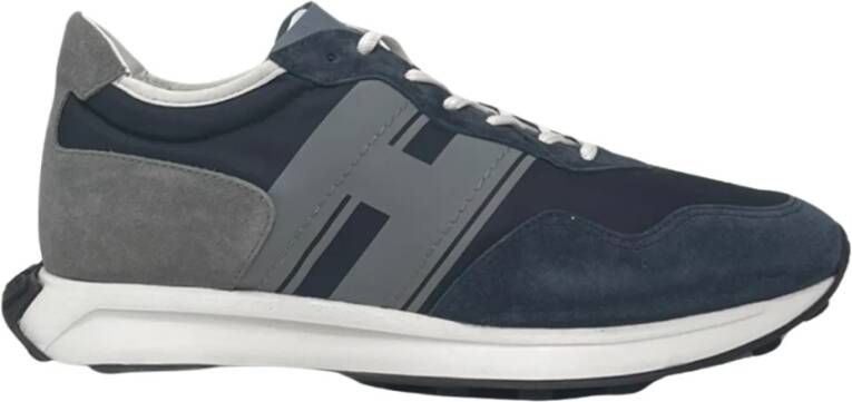 Hogan H601 Allacciato H Sneakers voor heren Blauw Heren