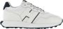 Hogan Leren Sneakers Casual Sportieve Stijl White Heren - Thumbnail 2