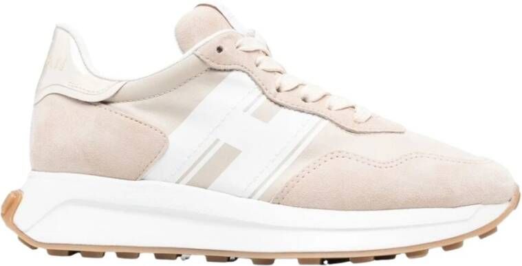 Hogan H641 Sneakers Beige Dames