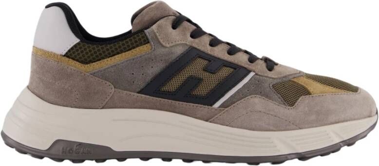 Hogan Heren Hyperlight Veterschoenen Gray Heren