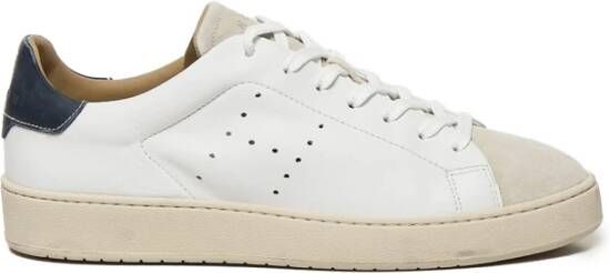 Hogan Herensneakers met leren inzetstukken White Heren