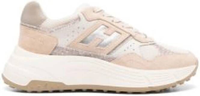 Hogan Hi-Fi Sneakers Beige Dames