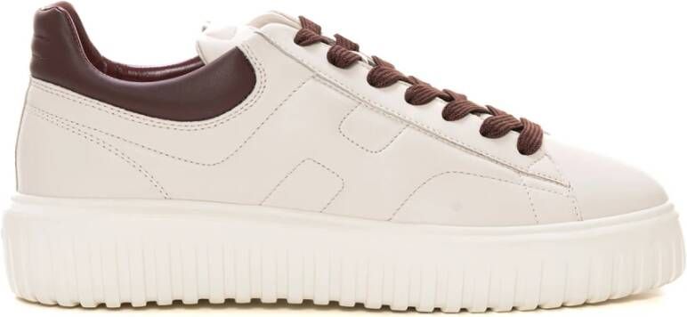 Hogan High-top sneaker met H-strepen White Heren