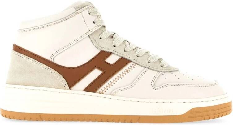 Hogan High Top Sneakers Beige Heren