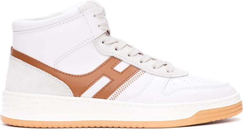 Hogan Hoge Top Leren Sneakers White Heren