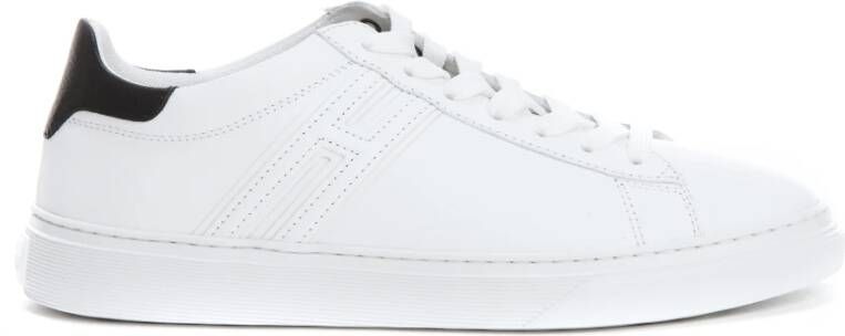 Hogan Hoogwaardige leren sneakers voor heren White Heren