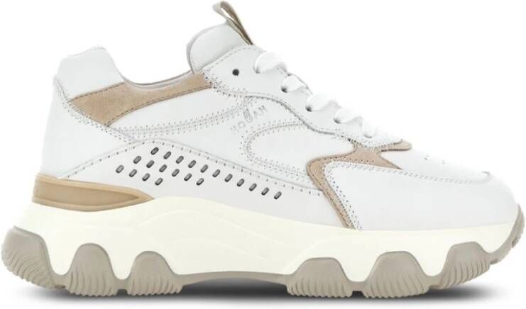 Hogan Moderne Hyperactieve Sneakers met Erfgoeddetails White Dames