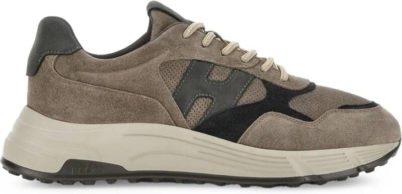 Hogan Casual Sneakers voor Mannen en Vrouwen Brown Heren