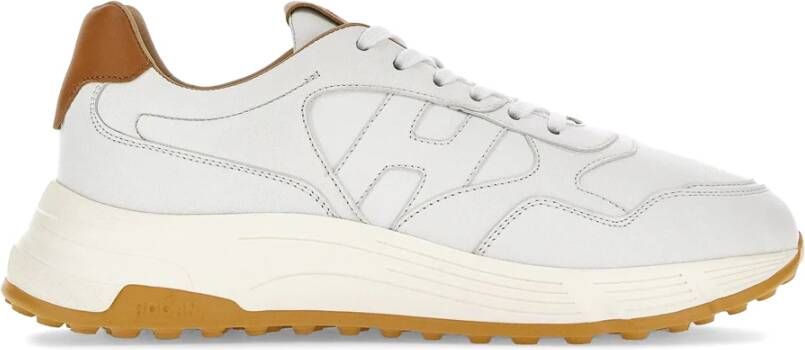 Hogan Hyperlight Leren Sneakers voor Heren Wit Heren