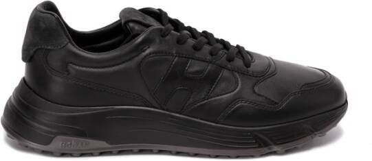 Hogan Hyperlight Leren Sneakers voor Heren Black Heren