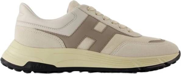 HOGAN Lage Sneakers Heren Hyperlight Allac Nuova Maat: 44 5 Materiaal: Leer Kleur: Wit