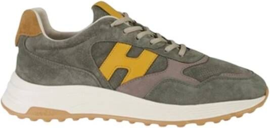 Hogan Hyperlight Sneakers met Suède en Nubuck Multicolor Heren