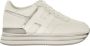 Hogan Iconische Leren Sneakers met Ultralichte Zool White Dames - Thumbnail 1