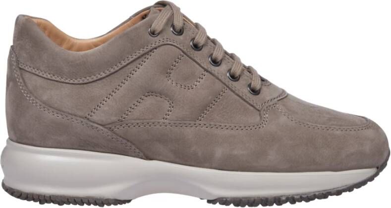 Hogan Interactief model bruine sneakers Brown Dames