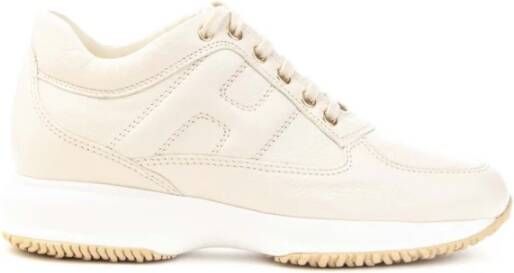 Hogan Interactieve Avorio Sneakers voor Dames Beige Dames