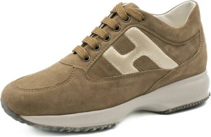 Hogan Interactieve damesschoenen Aw24 Brown Dames