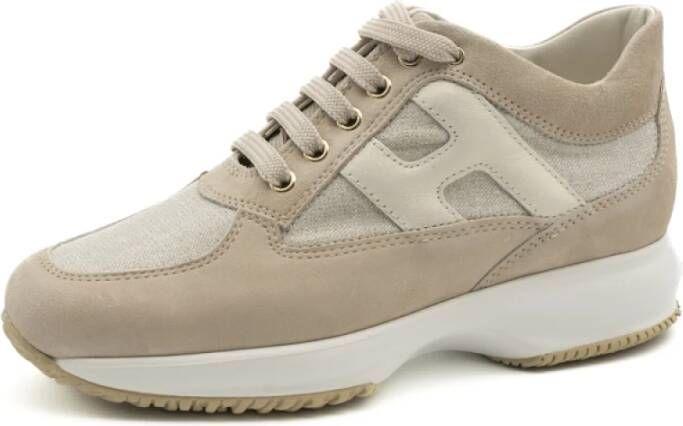 Hogan Interactieve damesschoenen Ss24 Beige Dames