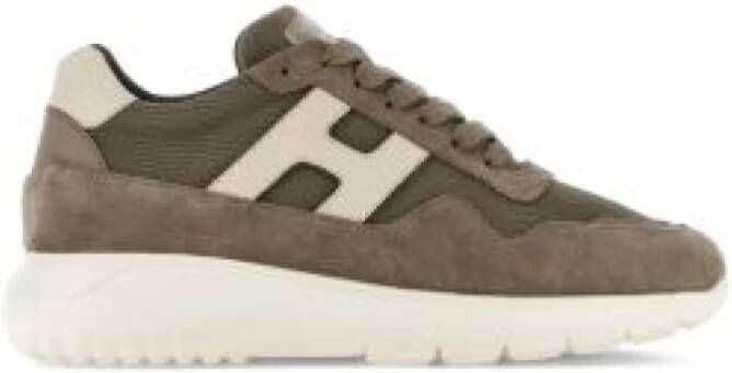 Hogan Interactieve³ Lage Sneakers Brown Heren