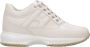 Hogan Interactieve Leren Sneakers White Dames - Thumbnail 1