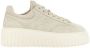 Hogan Ivory Sneakers met H-Stripes Beige Dames - Thumbnail 1