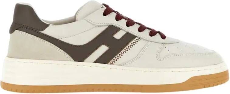 Hogan Ivory Sneakers met Memory Foam Beige Heren