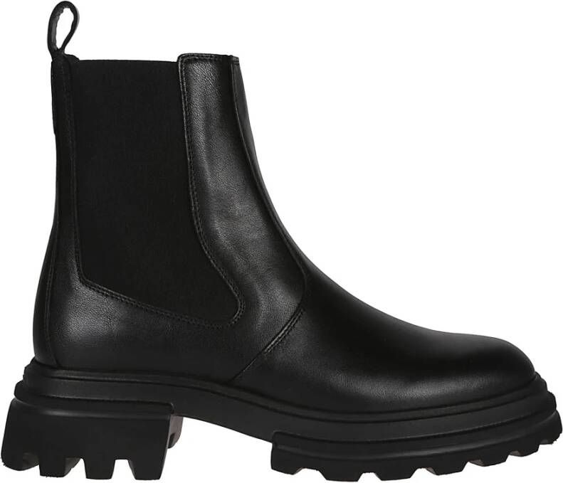 Hogan Klassieke Chelsea Boots voor Heren Black Dames