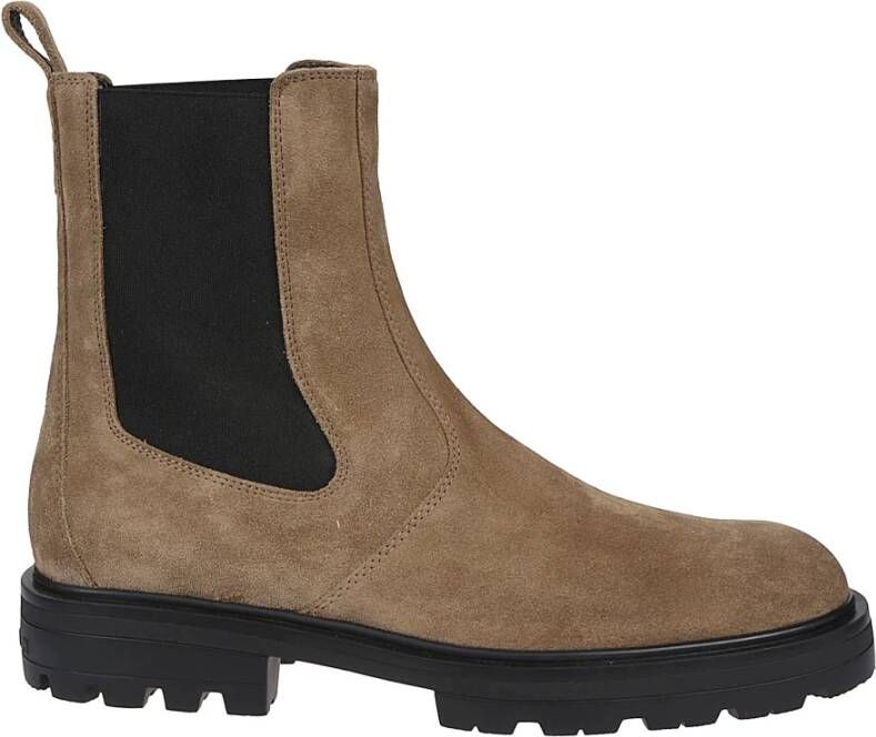 Hogan Klassieke Chelsea Boots voor vrouwen Brown Heren