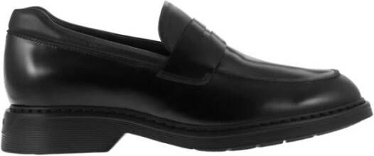 Hogan Klassieke Mocassin Schoen Black Heren