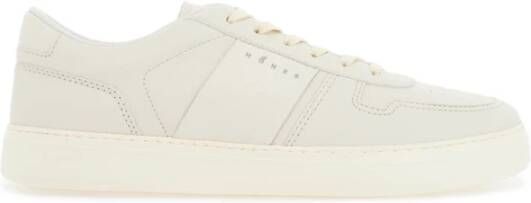 Hogan Kleur Blok Leren Sneakers Gray Heren